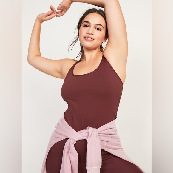 NWOT! Grand Canyon Strappy PowerSoft Shelf-Bra Tank Top - Size Small 🤎 - Picture 2 of 5